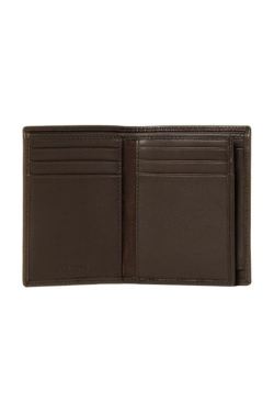 Card holder with flap Button Brown, product image (3)