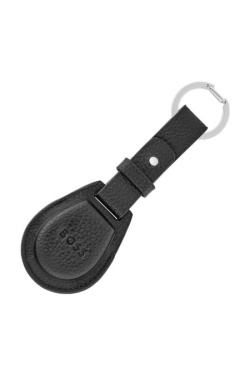 Key ring with AirTag holder Classic Grained Black, product image (2)