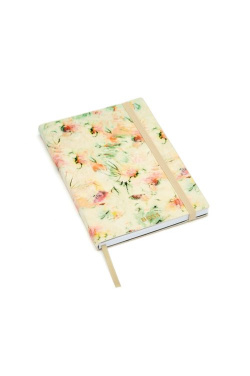 Notebook A5 Tie-dye Flower Cream Lined, product image (2)