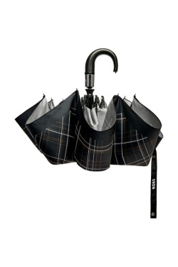 Pocket umbrella Checkered Black, product image (2)