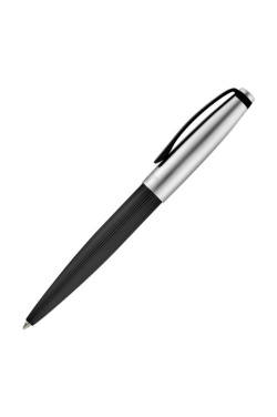 Ballpoint pen Benson, black / chrome finish, product image (2)