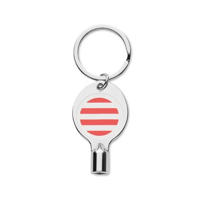 Radiator bleed key keyring with full-colour printing on one or both sides, product image