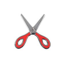 Custom shape plated zinc alloy lapel pin with imitation hard enamel logo design