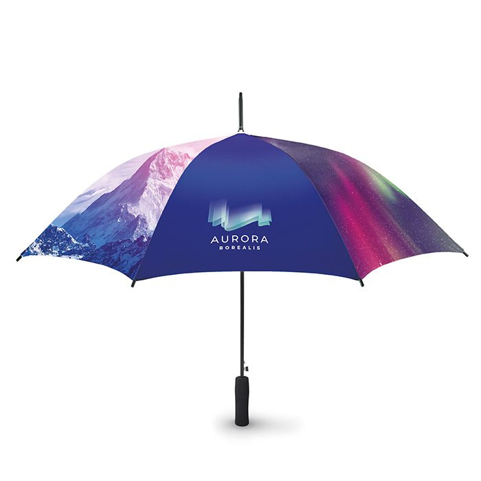 ⌀122cm/27″ auto open umbrella with EVA handle., product image