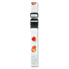 Adjustable, full colour rPET luggage strap.