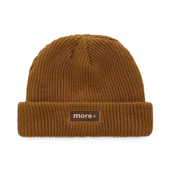 Double layer ribbed fisherman beanie in acrylic with low cuff., product image
