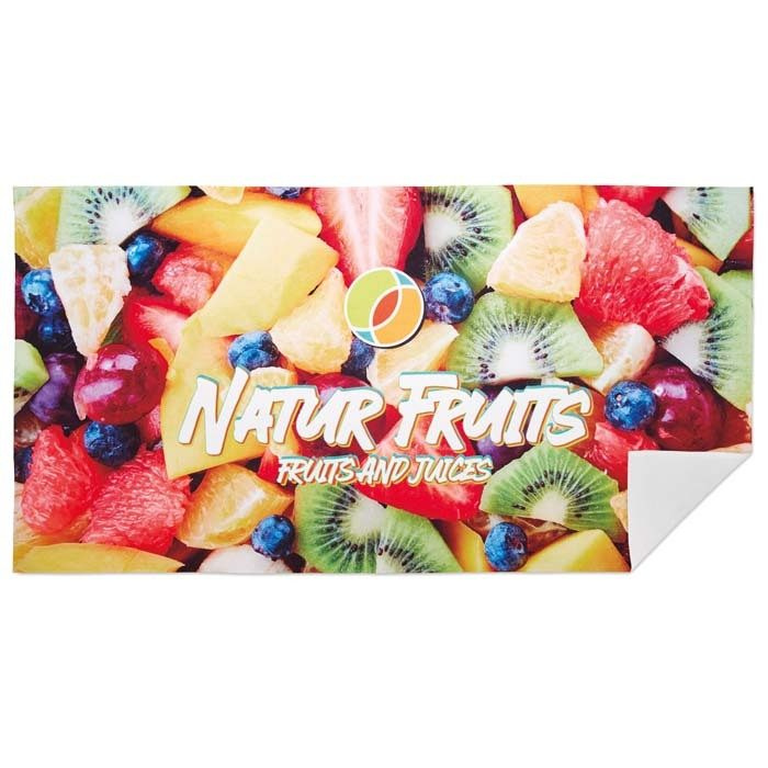 Full colour beachtowel in 350gsm polycotton., product image
