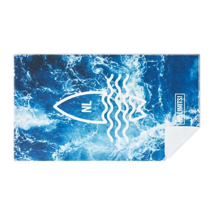 Full colour beachtowel in 350gsm cotton and RPET, product image