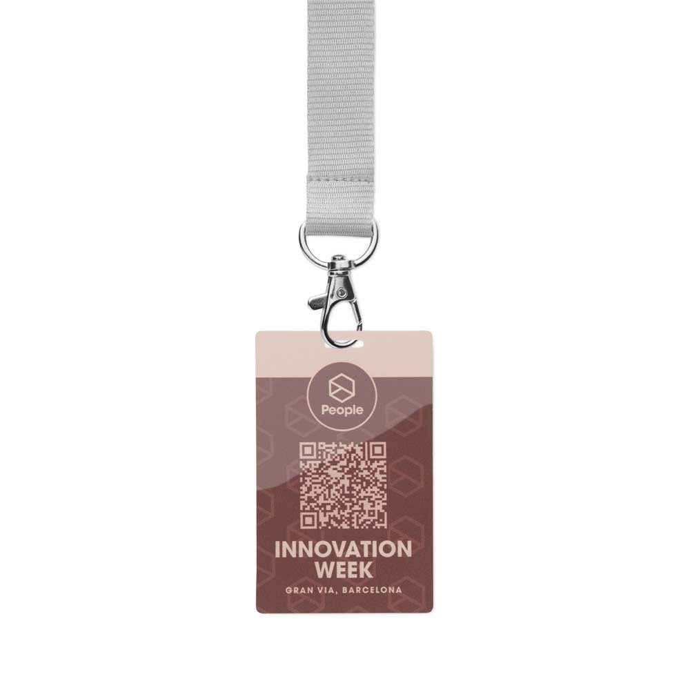 Durable printed PVC ID badges (86x54mm), product image