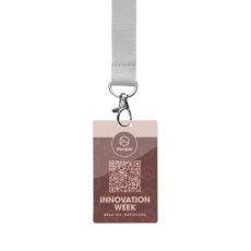 Durable printed PVC ID badges (86x54mm)