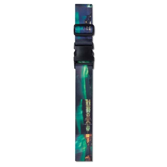 Adjustable full colour luggage strap., product image