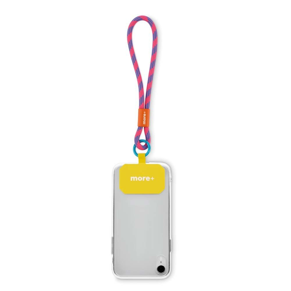 Mix & Play colourful single cord phone wrist strap, product image