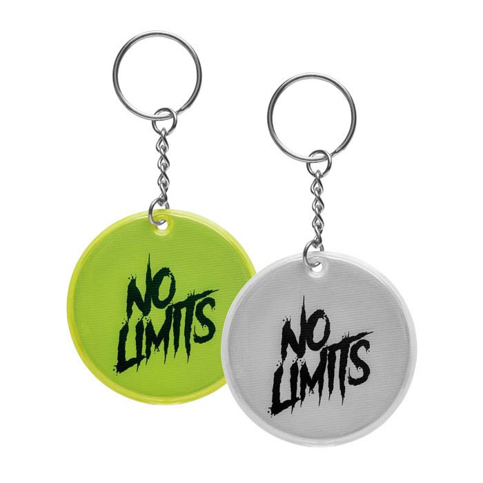 Reflective safety keychain (CE EN17353), product image