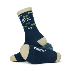 Your design Merino wool jacquard crew socks.