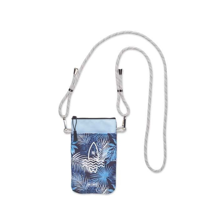 Padded Crossbody phone bag with 2-tone adjustable cord (11x18.5cm), product image