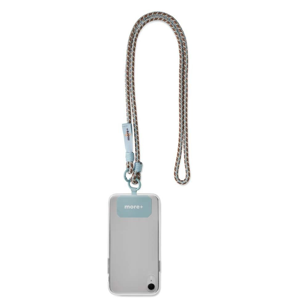 3-tone crossbody phone cord with two carabiners, product image