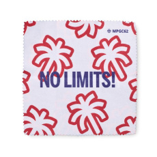 EU made full colour 200gsm microfiber cleaning cloth (15x15cm)
