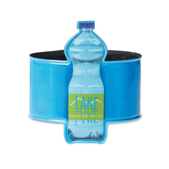 Promotional custom shape neon slap band., product image