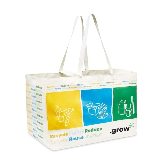 XXL Horizontal laminated shopping bag (90x38x35cm), product image