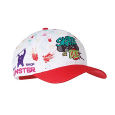 5 panel, full colour printed polyester cap.