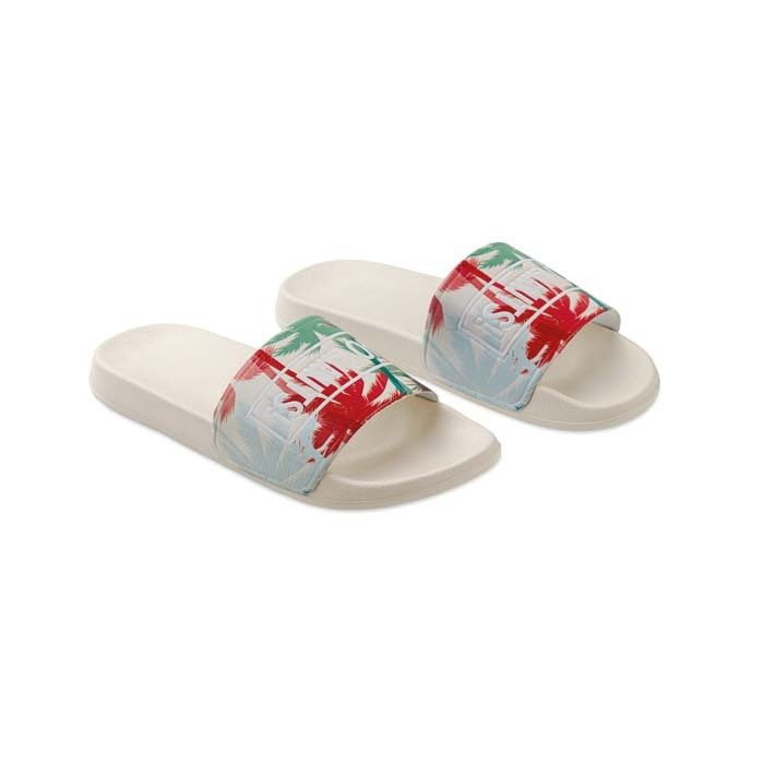 Anti-slip, Unisex slides with your design strap., product image