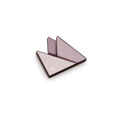Custom shape wooden lapel pin, product image