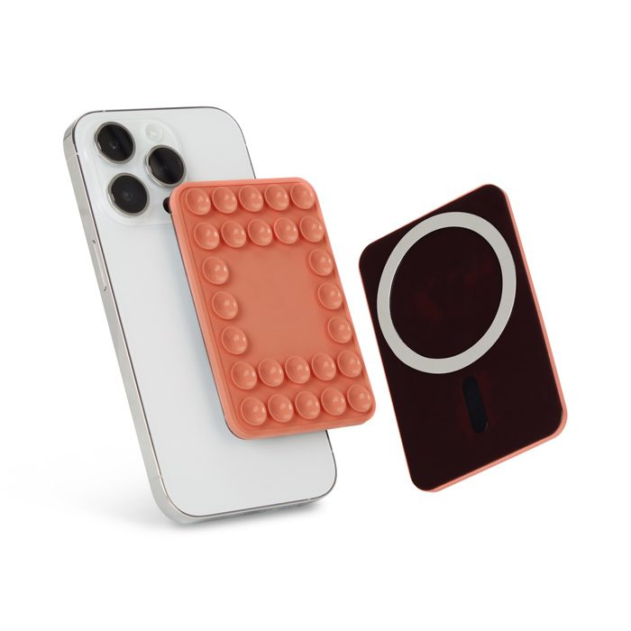 Selfie suction magnetic phone case, product image