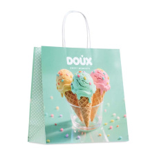 31x31cm matt duplex paper bags