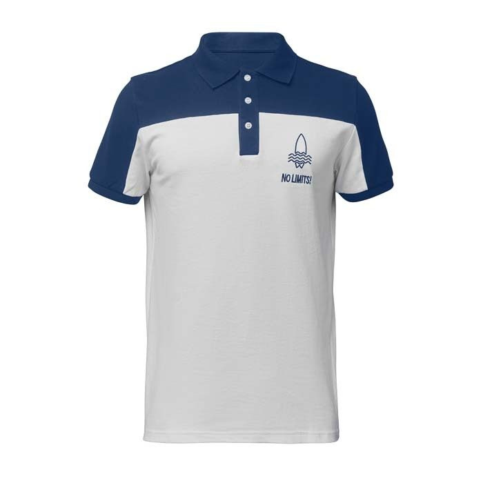 Duo colour cotton polo 190g, product image