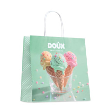 31x31cm white kraft paper bags