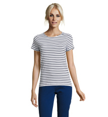 MILES WOMEN STRIPED T-SHIRT