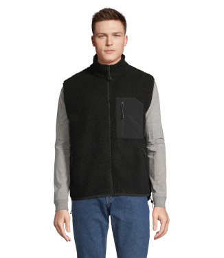 FURY BW UNISEX BODYWARMER, Carbon Grey/Black, XS, product image (3)