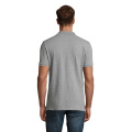 PHOENIX MEN ELASTANE POLO, Grey Melange 2