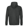 CAMERON HOODED SWEATSHIRT, Charcoal Melange/Black