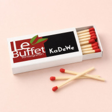 Custom printed matchbox 55 × 35 × 8mm