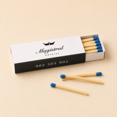 Custom printed matchbox 56 × 17 × 17mm