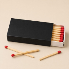 Custom printed matchbox 55 × 35 × 11mm