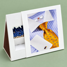 Tent shaped matchbox 85 × 50 × 100mm
