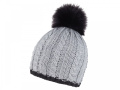 coFEE braid knit beanie, Dark grey