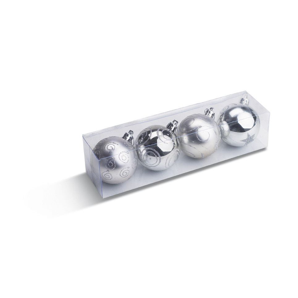 Christmas Tree Hanger REFLECTS-SCRANTON silver (1)