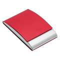 Credit and business card box REFLECTS-VANNES, red