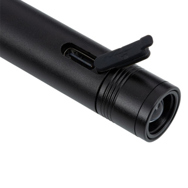 Key ring with rechargeable LED flashlight REEVES-PORTO LIGHT black (4)