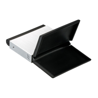 Credit and business card box REFLECTS-SARZEDO silver / black (2)