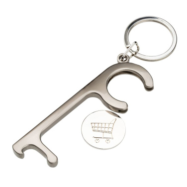 Key Ring RE98-MY-CADDY-DISTANCE matt-silver finish (2)