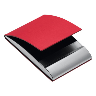 Credit and business card box REFLECTS-VANNES – red (2)