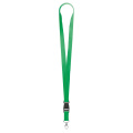 Lanyard "default" width of ribbon 10 mm, approx. Pantone 354C