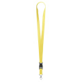 Lanyard "default" width of ribbon 10 mm, approx. Pantone yellow C