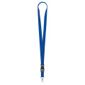 Lanyard "default" width of ribbon 10 mm, approx. Pantone Reflex blue C