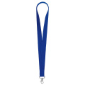 Lanyard "default" width of ribbon 10 mm, approx. Pantone Reflex blue C