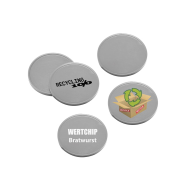 €1 shopping trolley token in recycled plastic, product image (2)